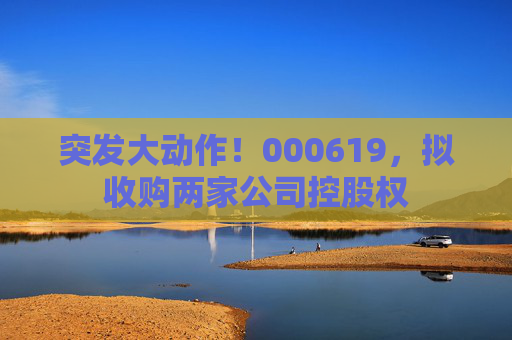 突发大动作！000619，拟收购两家公司控股权