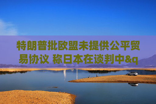 特朗普批欧盟未提供公平贸易协议 称日本在谈判中"态度强硬"