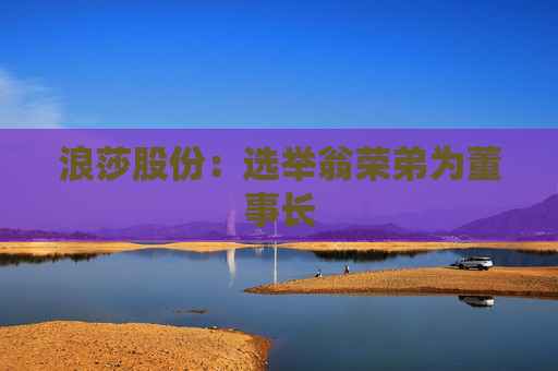 浪莎股份：选举翁荣弟为董事长