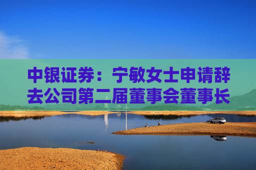 中银证券：宁敏女士申请辞去公司第二届董事会董事长等职务