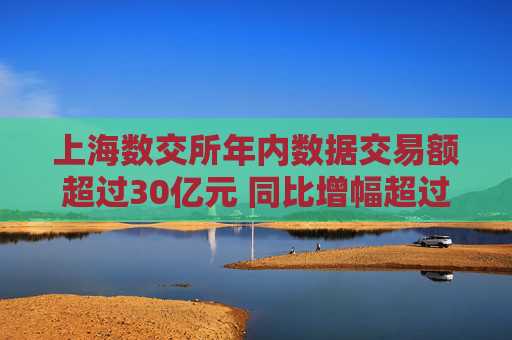 上海数交所年内数据交易额超过30亿元 同比增幅超过30%