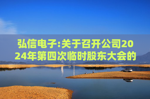 弘信电子:关于召开公司2024年第四次临时股东大会的通知