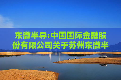 东微半导:中国国际金融股份有限公司关于苏州东微半导体股份有限公司2024年半年度持续督导跟踪报告