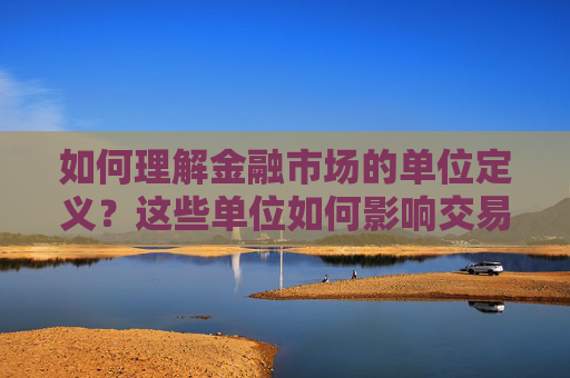 如何理解金融市场的单位定义？这些单位如何影响交易操作？