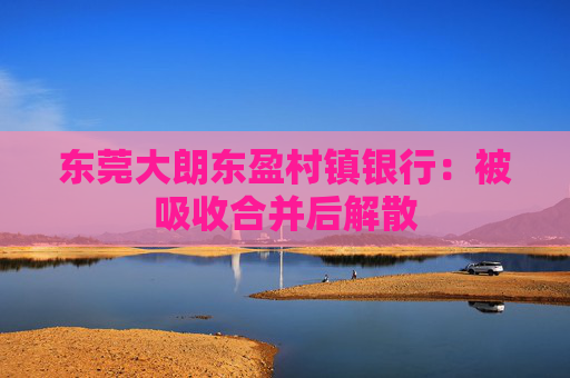 东莞大朗东盈村镇银行：被吸收合并后解散