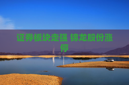 证券板块走强 锦龙股份涨停