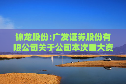 锦龙股份:广发证券股份有限公司关于公司本次重大资产重组前发生业绩变脸或本次重组存在拟置出资产情形的专项核查意见