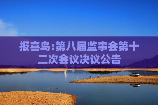 报喜鸟:第八届监事会第十二次会议决议公告