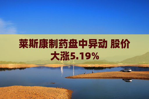 莱斯康制药盘中异动 股价大涨5.19%