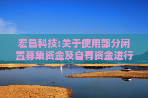 宏昌科技:关于使用部分闲置募集资金及自有资金进行现金管理的进展公告