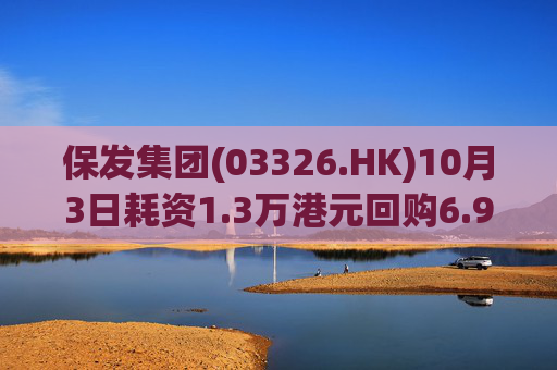 保发集团(03326.HK)10月3日耗资1.3万港元回购6.9万股