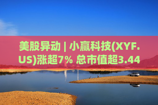 美股异动 | 小赢科技(XYF.US)涨超7% 总市值超3.44亿