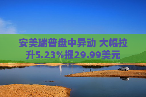 安美瑞普盘中异动 大幅拉升5.23%报29.99美元