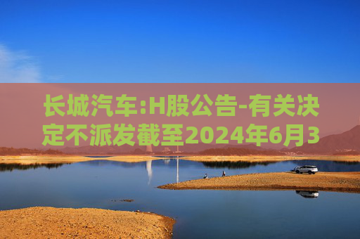 长城汽车:H股公告-有关决定不派发截至2024年6月30日六个月中期股息的公告