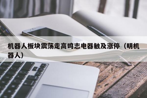 机器人板块震荡走高鸣志电器触及涨停（明机器人）